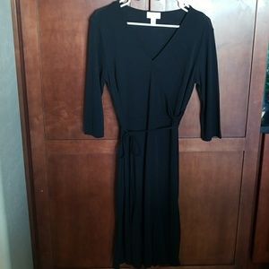 Ann Taylor LOFT Classic Black Petite Dress